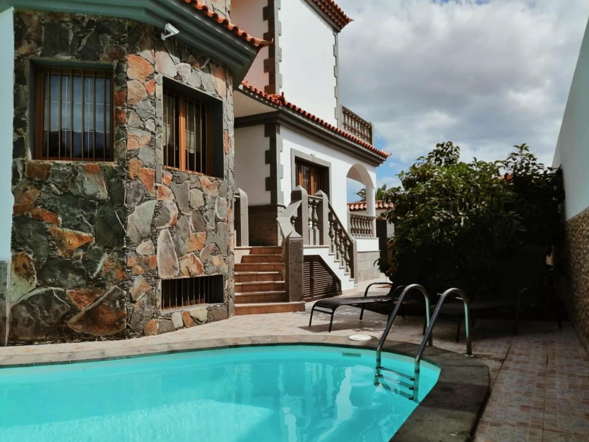Villa Cervantes Sonnenland Con Piscina Privada Climatizada Maspalomas  Buitenkant foto